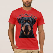 Dog Rottweiler T-shirt (Voorkant)