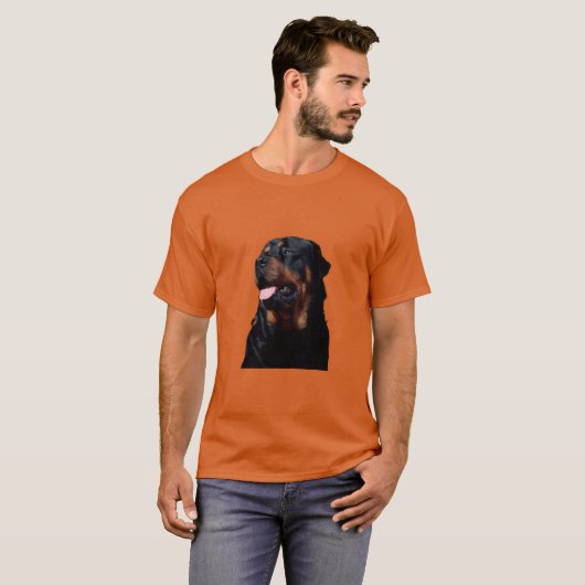 Dog Rottweiler T-shirt (Voorkant volledig)