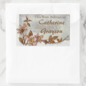 Dog Rozen gepersonaliseerde ex libris Stickers (Tas)