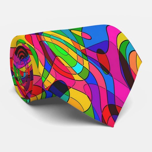 Dog Run Mannen Stropdas (Opgerold)