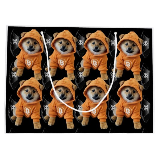 DOG Runestone Gift Bag Groot Cadeauzakje (Achterkant)