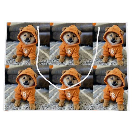 DOG Runestone Gift Bag Groot Cadeauzakje (Voorkant)