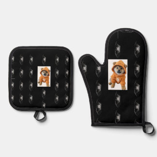 $DOG / Runestone Oven Mitts & Pot Houders Ovenwant & Pannenlap Set