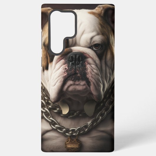 Dog - Samsung Phone Case - Bulldog Samsung Galaxy Hoesje (Achterkant)