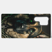 Dog - Samsung Phone Case - German Shepherd Galaxy Hoesje (Achterkant horizontaal)