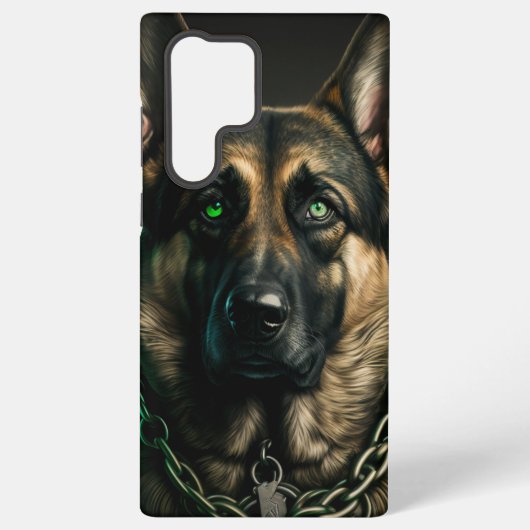 Dog - Samsung Phone Case - German Shepherd Samsung Galaxy Hoesje (Achterkant)