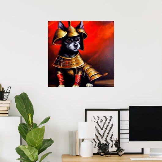 Dog Samurai Poster (Thuiskantoor)