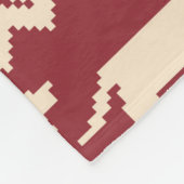 Dog Scandinavische afbeelding Fleece Deken (Hoek)