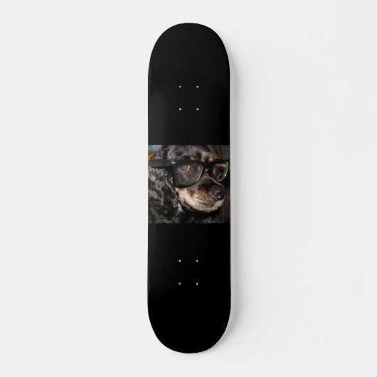 Dog Schaats Board Persoonlijk Skateboard (Voorkant)