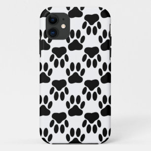 Dog-schilderafdrukken omhoog en omlaag Case-Mate iPhone case