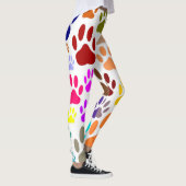 Dog schildert overal af leggings (Rechts)
