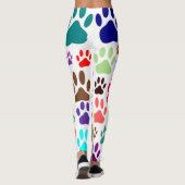 Dog schildert overal af leggings (Achterkant)
