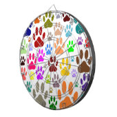 Dog schildert overal afdrukken dartbord (Voorkant Rechts)