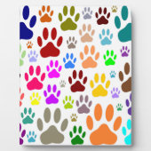 Dog schildert overal afdrukken fotoplaat (Voorkant)