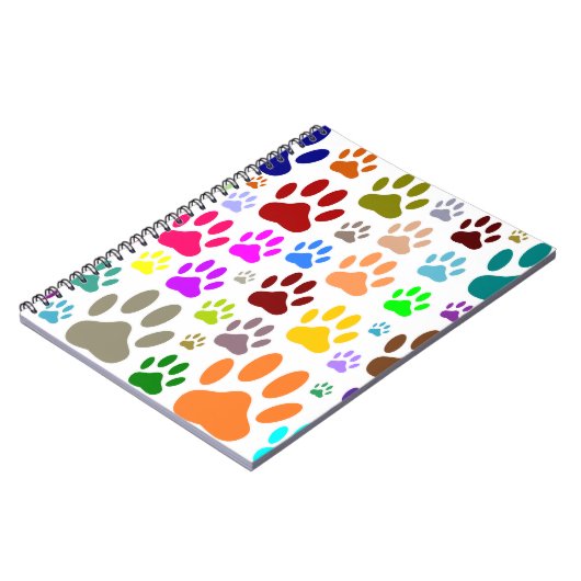 Dog schildert overal afdrukken notitieboek (Linkerzijde)