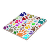 Dog schildert overal afdrukken tegeltje (Zijkant)