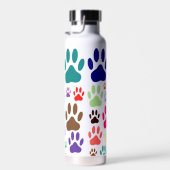 Dog schildert overal afdrukken waterfles (Rechts)