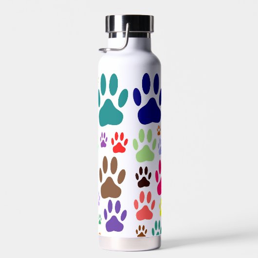 Dog schildert overal afdrukken waterfles (Rechts)