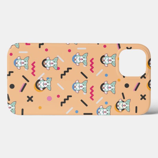 Dog Seamless Pattern Vector Case-Mate iPhone Case (Achterkant (horizontaal))