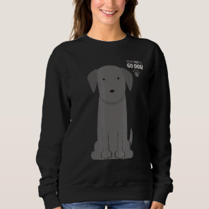 Dog Series Black Labrador Retriever Trui