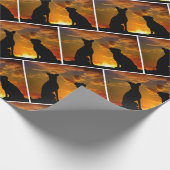 Dog Shadows Gift Wrap - HAMbyWG Cadeaupapier (Hoek)