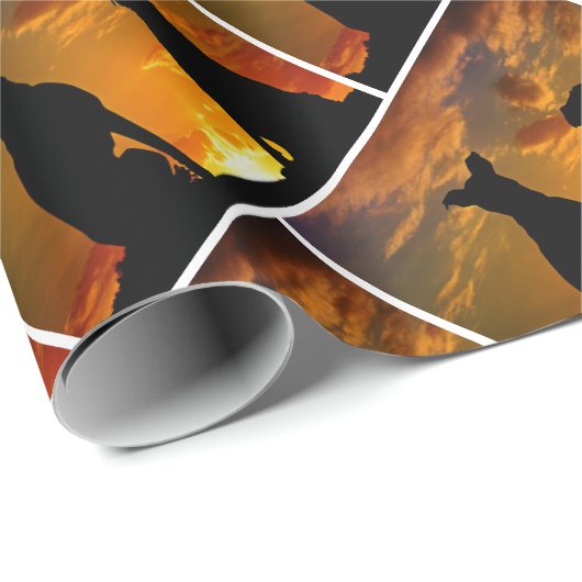 Dog Shadows Gift Wrap - HAMbyWG Cadeaupapier (Rol Hoek)