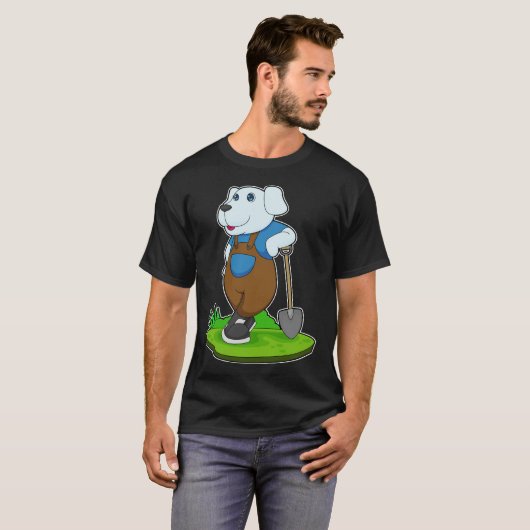 Dog Shovel T-shirt (Voorkant volledig)