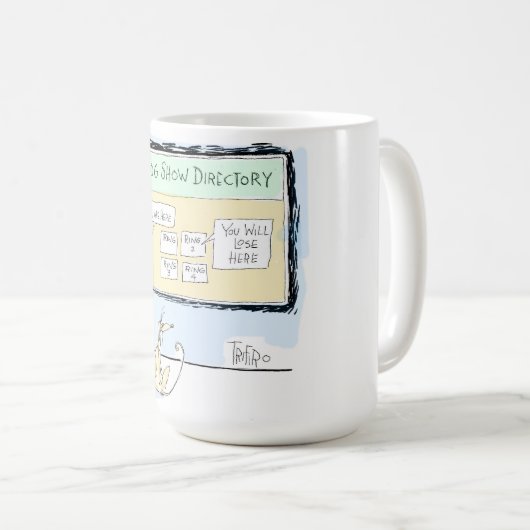 DOG SHOW DIRECTORY - Mok (Voorkant rechts)