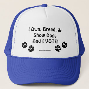 Dog Show Voters Trucker Pet