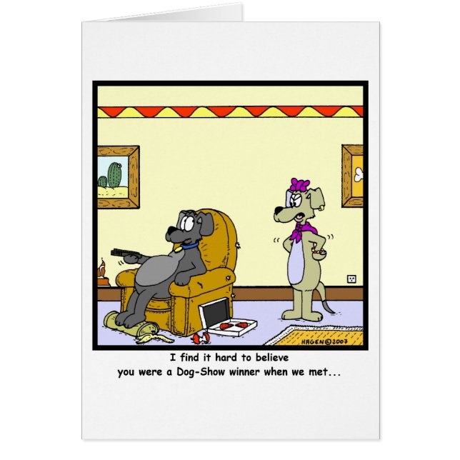 Dog-Show Winner: Dog cartoon (Voorkant)