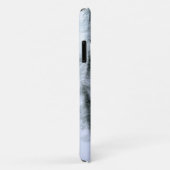 Dog Siberian Husky Drawing Sled Dog Case-Mate iPhone Case (Achterkant/rechts)