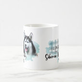 Dog Siberian Husky Pet Coffee Mok, Cup Koffiemok (Center)