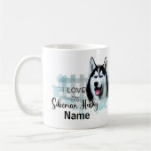 Dog Siberian Husky Pet Coffee Mok, Cup Koffiemok (Links)