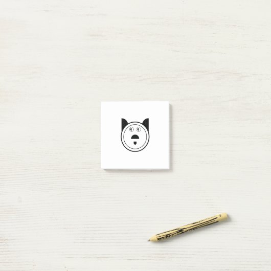 Dog Sign. Post-it® Notes (Op bureau)