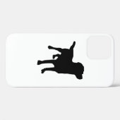 Dog Silhouette Case-Mate iPhone Case (Achterkant (horizontaal))