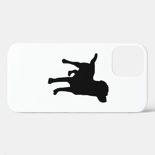 Dog Silhouette Case-Mate iPhone Case (Achterkant (horizontaal))