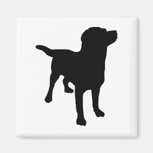 Dog Silhouette Magneet