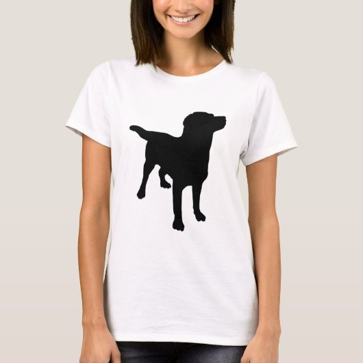 Dog Silhouette T-shirt (Voorkant)