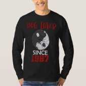 Dog  since 1987 t-shirt (Voorkant)
