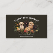  Dog Sitter Groomer Pet Care Afspraak Visitekaartje (Voorkant)