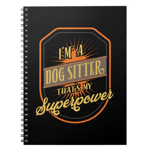 Dog Sitter Notitieboek (Voorkant)