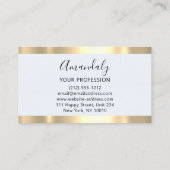 Dog Sitter Pet Mode Boutique Care Basset Silver Visitekaartje (Achterkant)