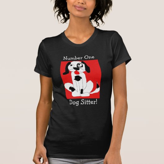 Dog Sitter t-shirt (Voorkant)