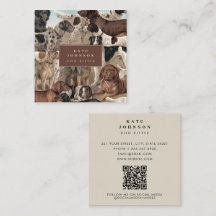 Dog Sitter Trainer Dierenverzorging Honden QR Code