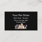 Dog Sitter Visitekaartjes (Voorkant)