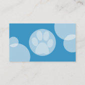 Dog Sitter/Walker Business Cards Visitekaartje (Achterkant)