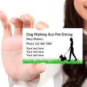 Dog Sitting and Dog Walking Visitekaartje