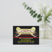 Dog Sitting Business Card-sjabloon Visitekaartje (Staand voorkant)