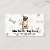 Dog Sitting | Het Visitekaartje van het Patroon va (Voorkant)