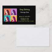 Dog Sitting Visitekaartje (Voorkant / Achterkant)